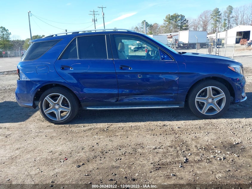 VIN 4JGDA5HBXHA839141 2017 MERCEDES-BENZ GLE 350 4MATIC