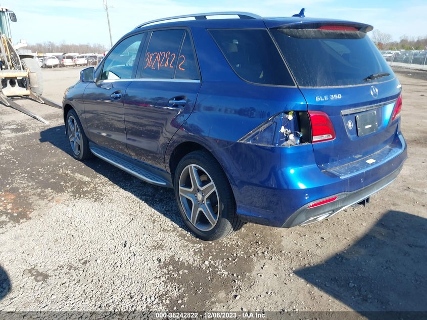 VIN 4JGDA5HBXHA839141 2017 MERCEDES-BENZ GLE 350 4MATIC