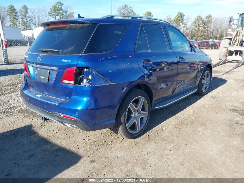 VIN 4JGDA5HBXHA839141 2017 MERCEDES-BENZ GLE 350 4MATIC