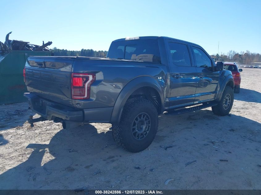 2018 FORD F-150 RAPTOR - 1FTFW1RG7JFE35823