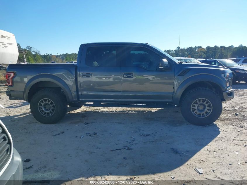 2018 FORD F-150 RAPTOR - 1FTFW1RG7JFE35823