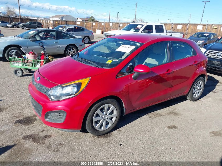 2014 KIA RIO LX - KNADM5A30E6410780