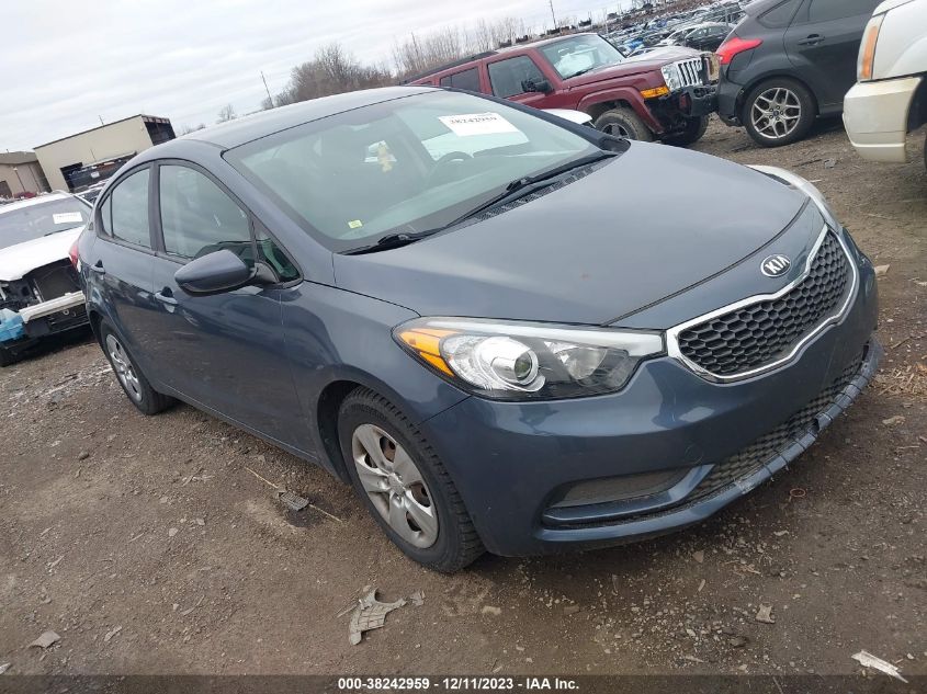 2016 KIA FORTE LX - KNAFK4A66G5611496