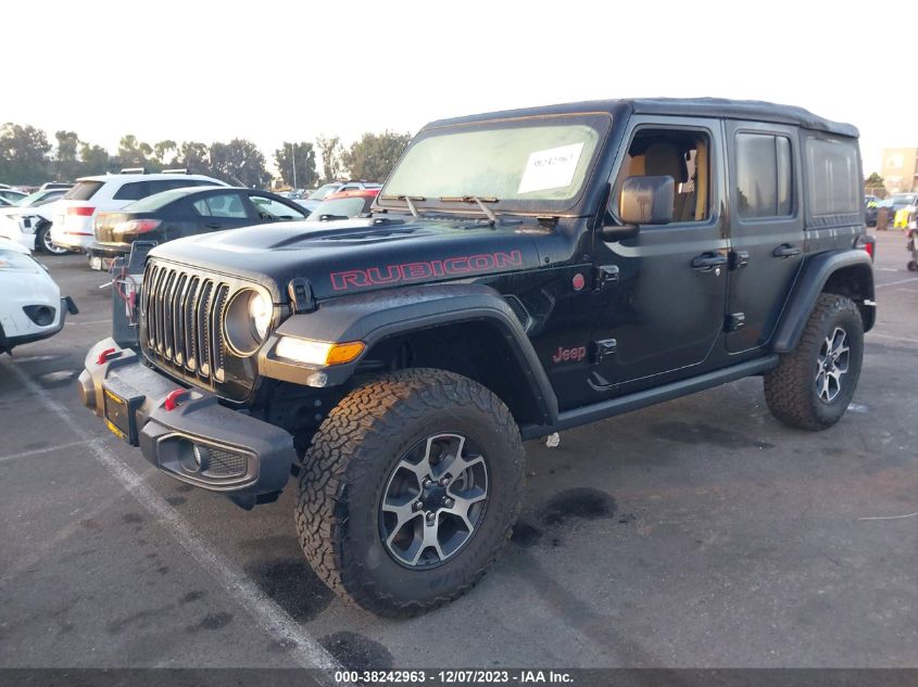 2020 JEEP WRANGLER UNLIMITED RUBICON - 1C4HJXFG4LW329718