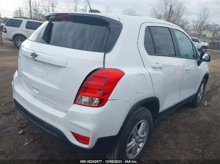 2020 CHEVROLET TRAX FWD LS - KL7CJKSB8LB085048