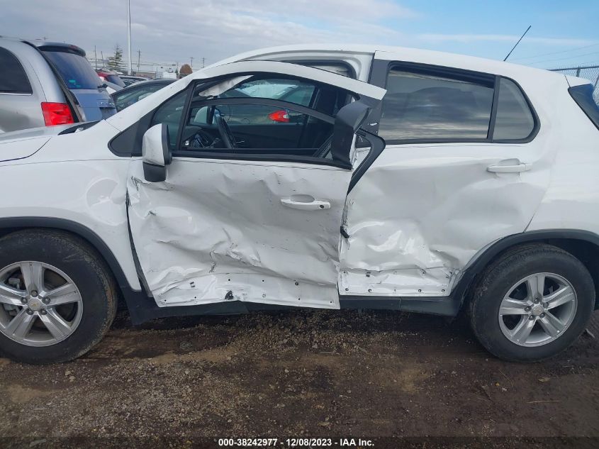 2020 CHEVROLET TRAX FWD LS - KL7CJKSB8LB085048
