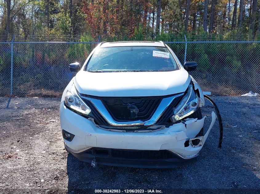 2017 NISSAN MURANO PLATINUM - 5N1AZ2MG4HN135960