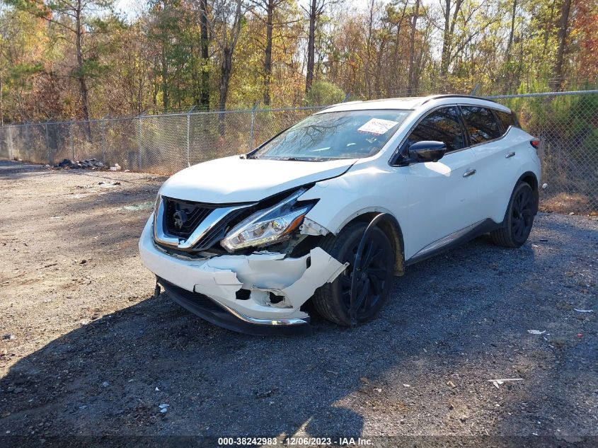 2017 NISSAN MURANO PLATINUM - 5N1AZ2MG4HN135960
