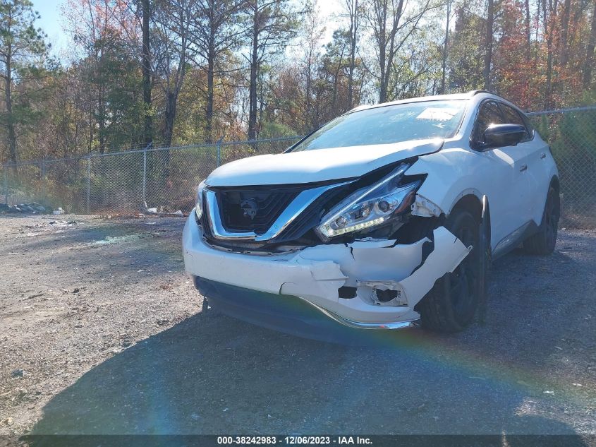 2017 NISSAN MURANO PLATINUM - 5N1AZ2MG4HN135960