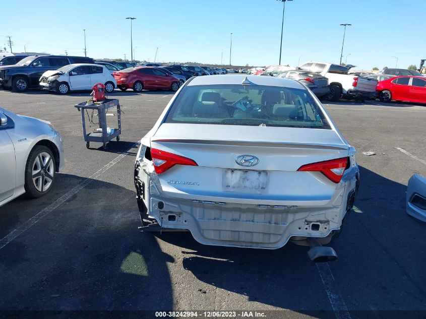 2017 HYUNDAI SONATA 2.4L - 5NPE24AF4HH494033