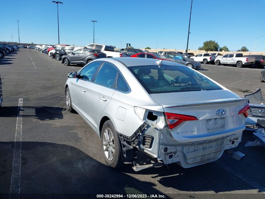 2017 HYUNDAI SONATA 2.4L - 5NPE24AF4HH494033