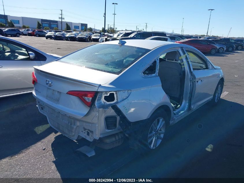 2017 HYUNDAI SONATA 2.4L - 5NPE24AF4HH494033