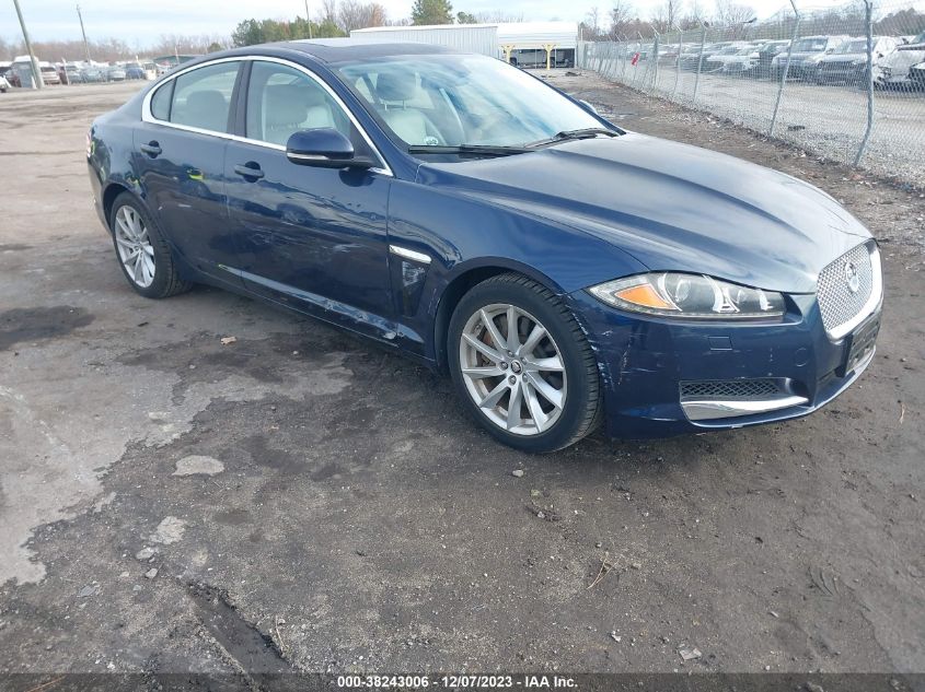 2013 JAGUAR XF I4 T - SAJWA0ES5DPS93829