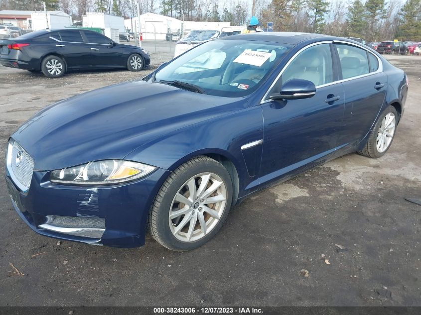 2013 JAGUAR XF I4 T - SAJWA0ES5DPS93829