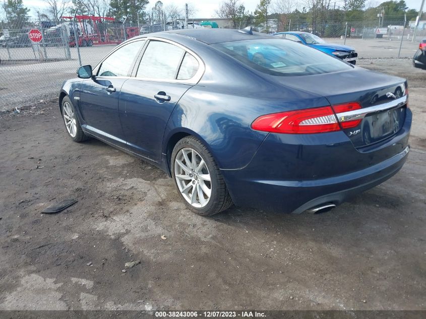 2013 JAGUAR XF I4 T - SAJWA0ES5DPS93829