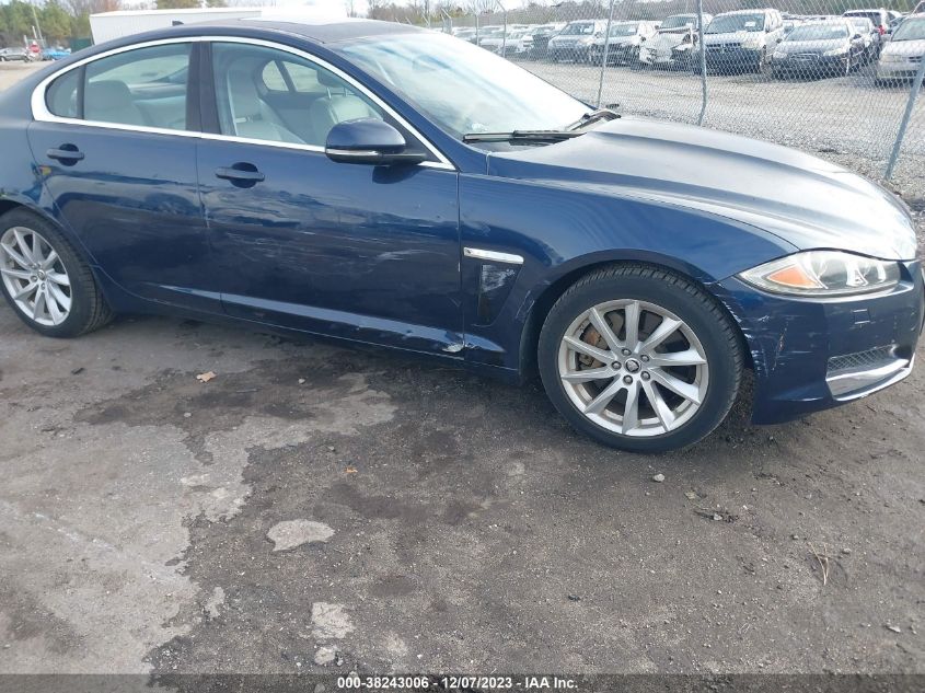 2013 JAGUAR XF I4 T - SAJWA0ES5DPS93829