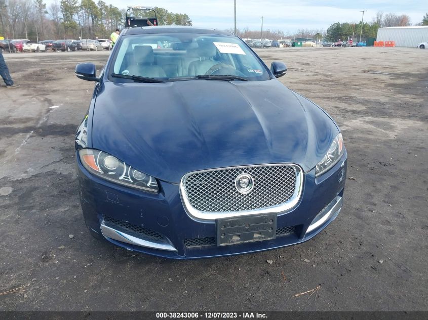 2013 JAGUAR XF I4 T - SAJWA0ES5DPS93829