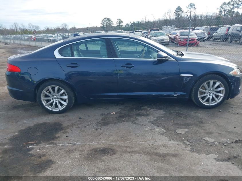 2013 JAGUAR XF I4 T - SAJWA0ES5DPS93829