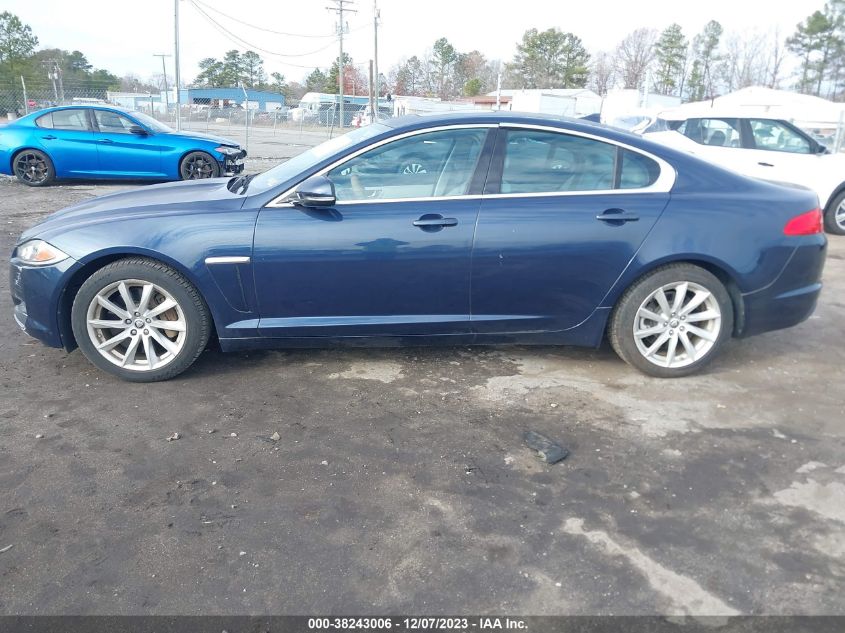 2013 JAGUAR XF I4 T - SAJWA0ES5DPS93829