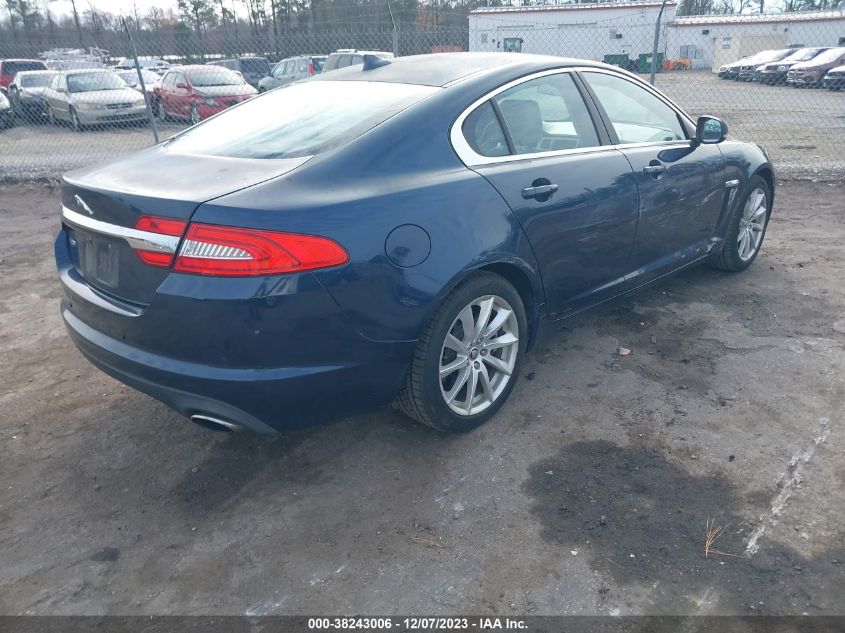 2013 JAGUAR XF I4 T - SAJWA0ES5DPS93829