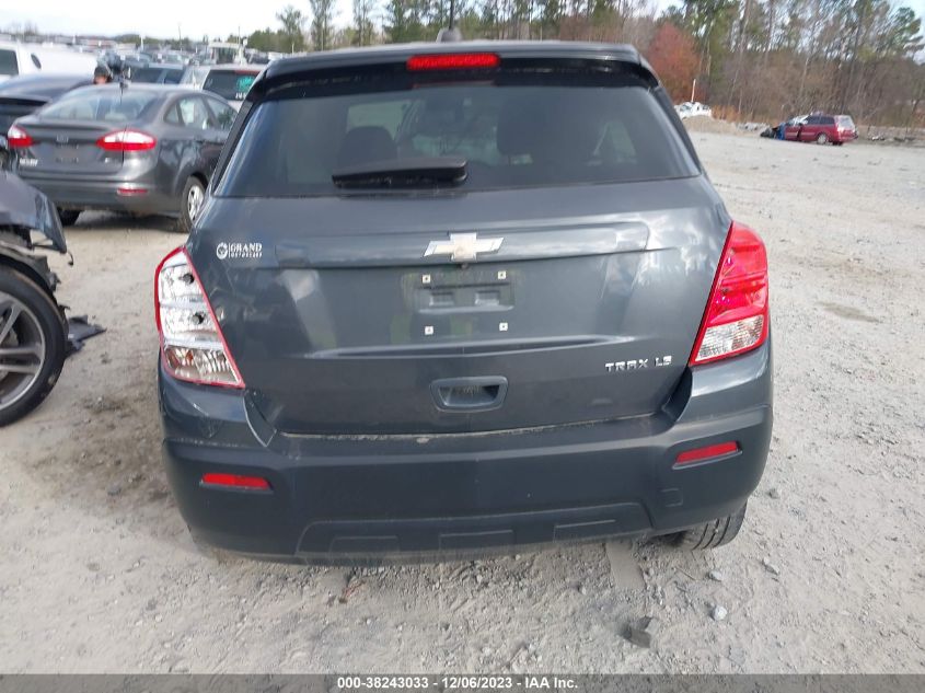 2016 CHEVROLET TRAX LS - 3GNCJKSB6GL260251
