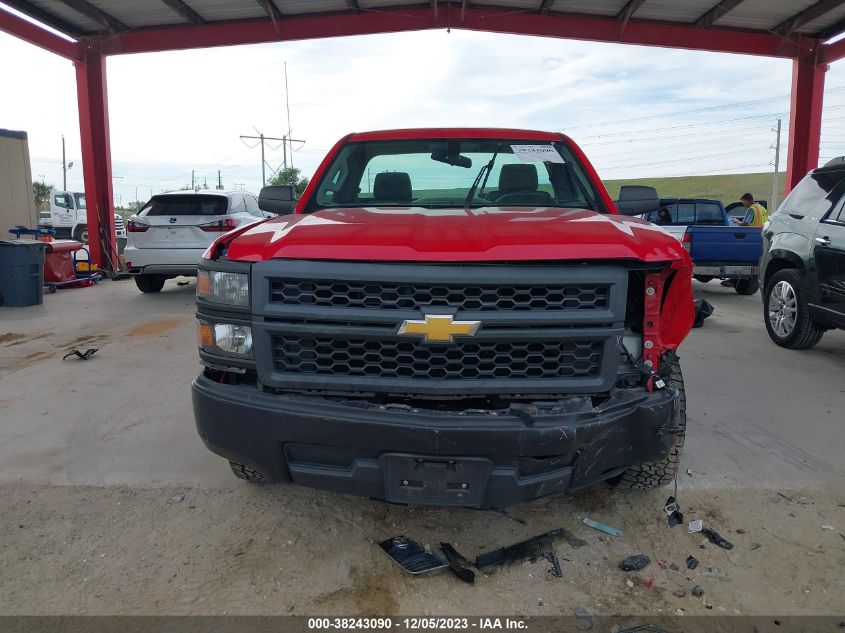 2014 CHEVROLET SILVERADO 1500 WORK TRUCK - 1GCNCPEH4EZ305895