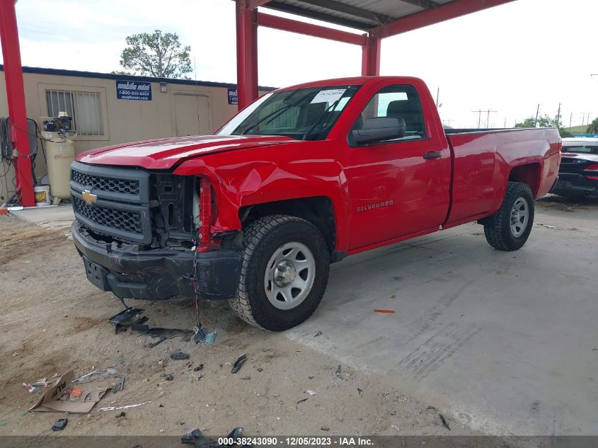2014 CHEVROLET SILVERADO 1500 WORK TRUCK - 1GCNCPEH4EZ305895