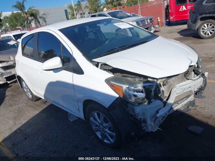 2015 TOYOTA YARIS LE - VNKKTUD38FA026237