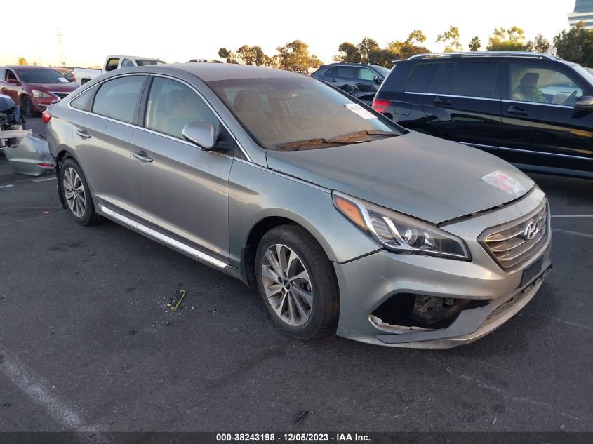 2016 HYUNDAI SONATA SE - 5NPE24AFXGH397434