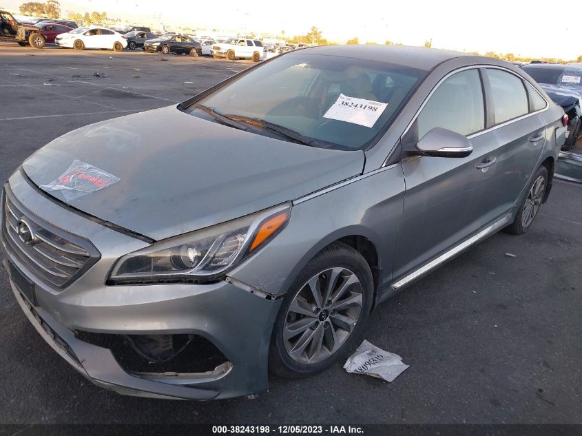 2016 HYUNDAI SONATA SE - 5NPE24AFXGH397434