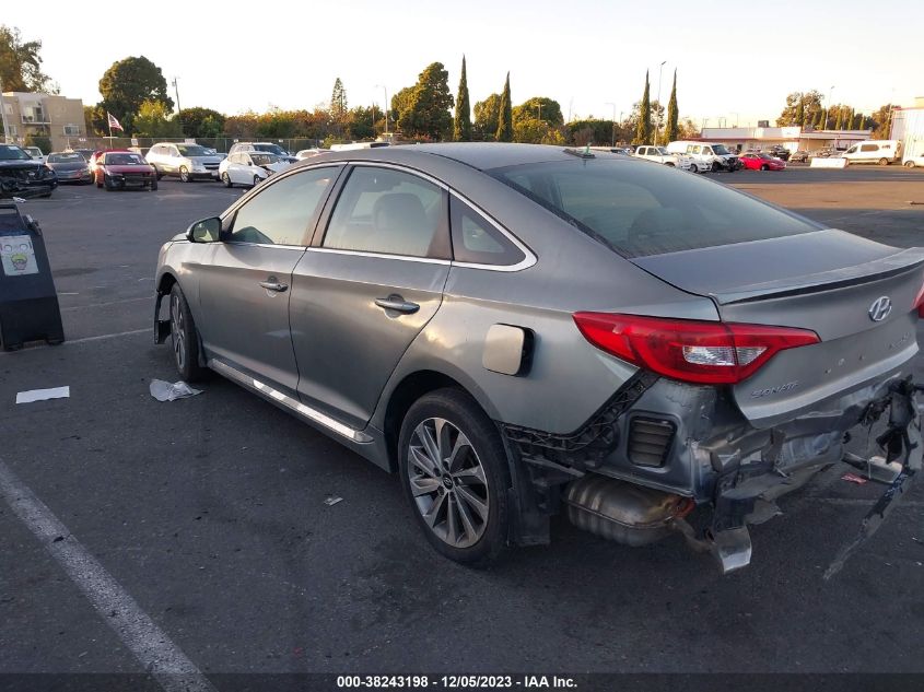 2016 HYUNDAI SONATA SE - 5NPE24AFXGH397434