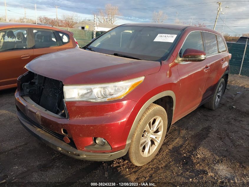 2015 TOYOTA HIGHLANDER LE PLUS V6 - 5TDBKRFH7FS101840