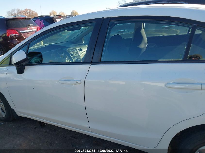 2013 HONDA CIVIC LX - 2HGFB2F53DH561492