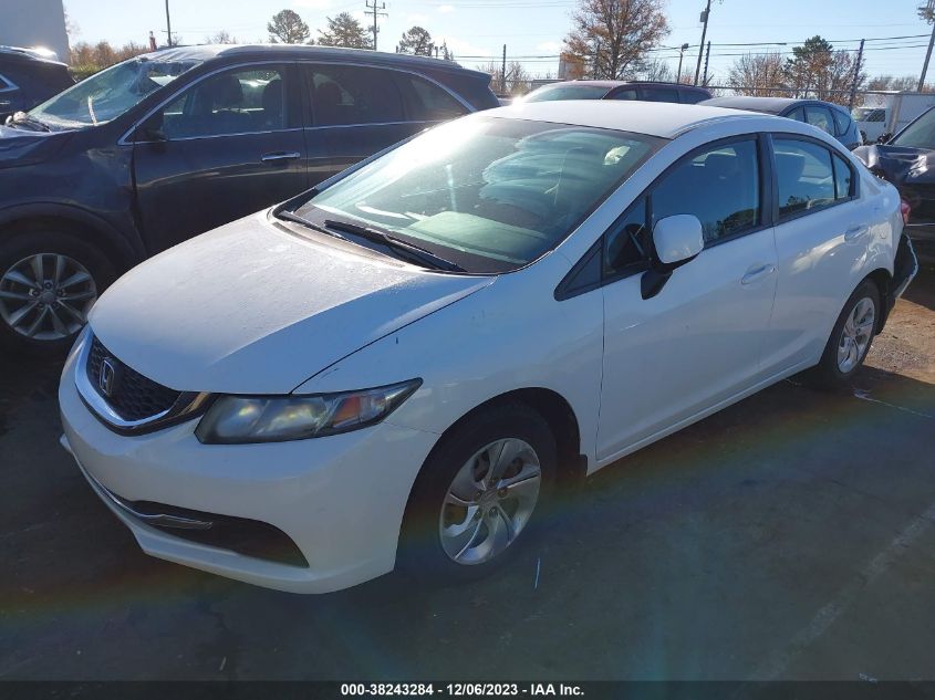 2013 HONDA CIVIC LX - 2HGFB2F53DH561492