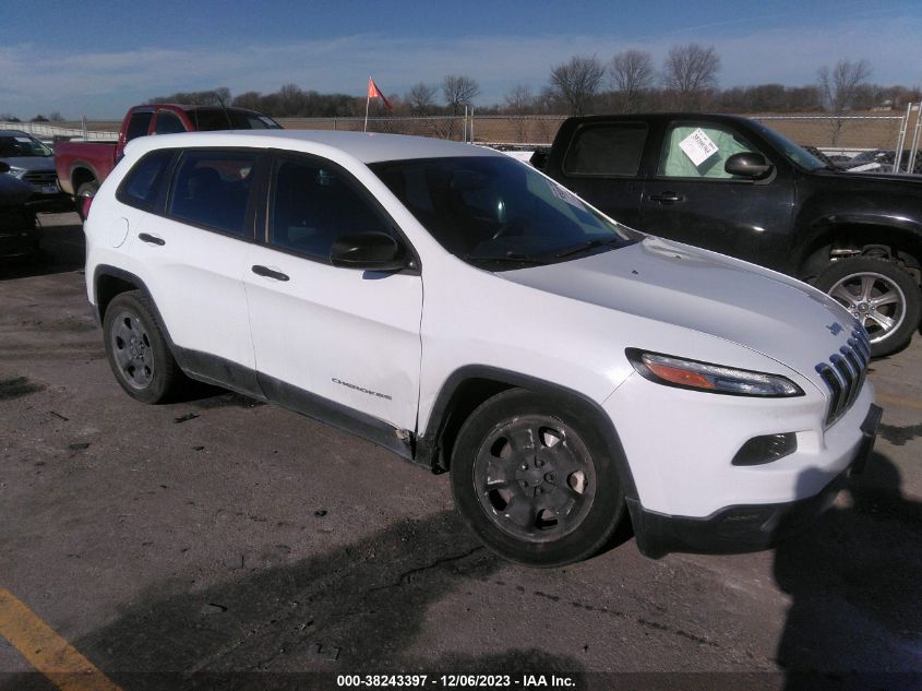 2014 JEEP CHEROKEE SPORT - 1C4PJLAB1EW168876