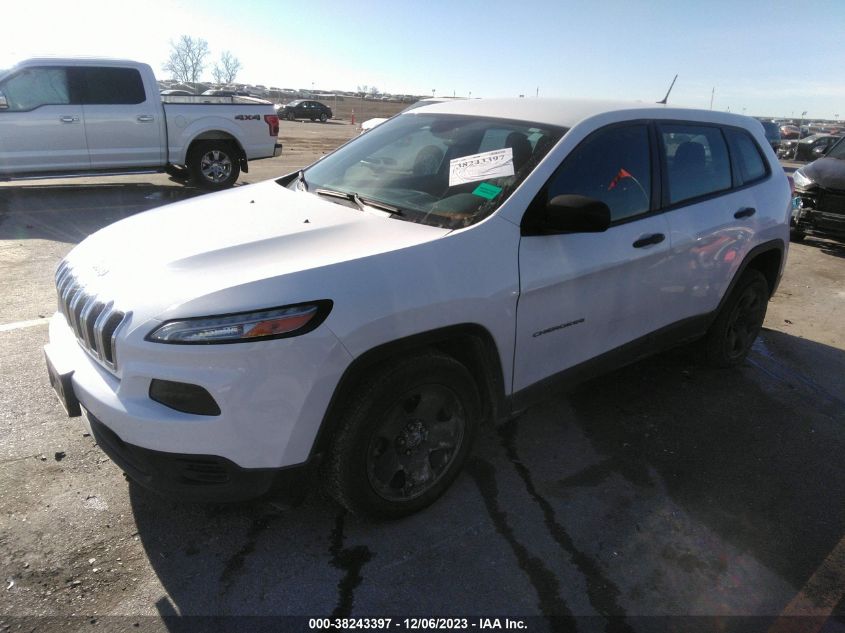 2014 JEEP CHEROKEE SPORT - 1C4PJLAB1EW168876
