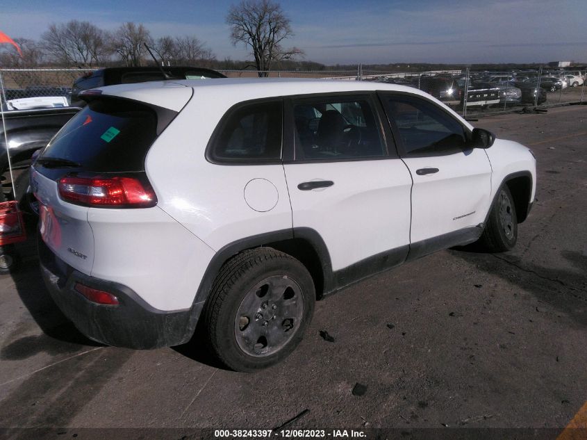 2014 JEEP CHEROKEE SPORT - 1C4PJLAB1EW168876