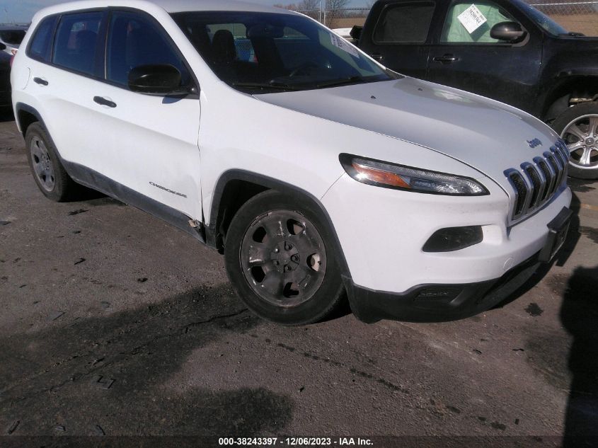 2014 JEEP CHEROKEE SPORT - 1C4PJLAB1EW168876