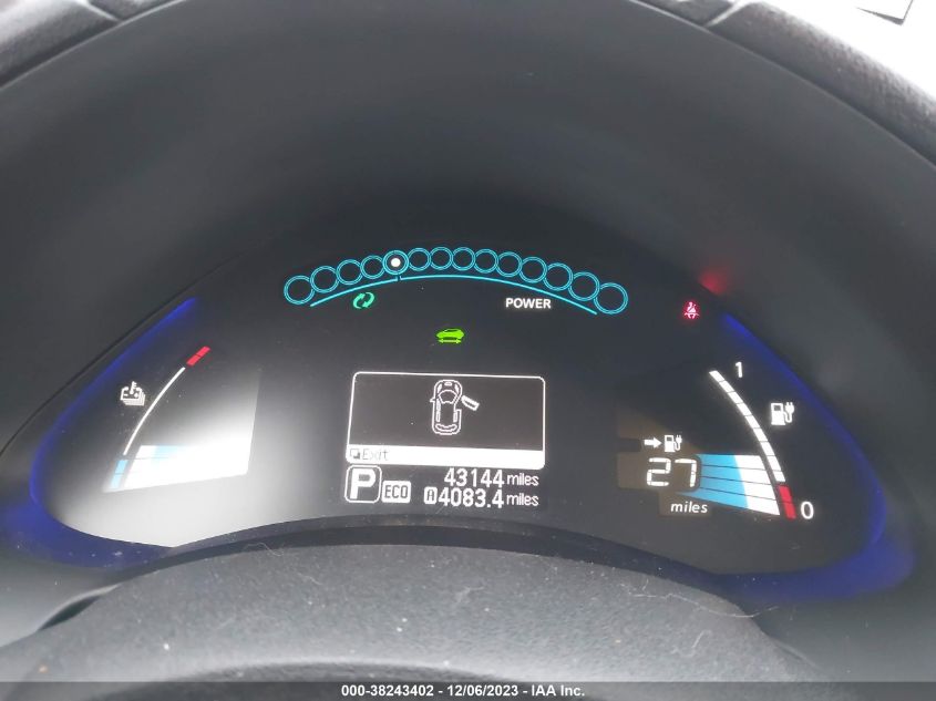 2014 NISSAN LEAF SV - 1N4AZ0CP4EC335079