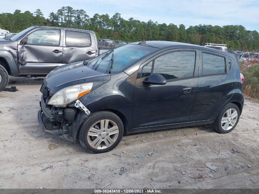 2014 CHEVROLET SPARK 1LT - KL8CD6S96EC483699