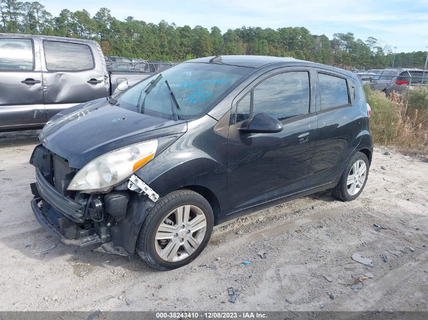 2014 CHEVROLET SPARK 1LT - KL8CD6S96EC483699