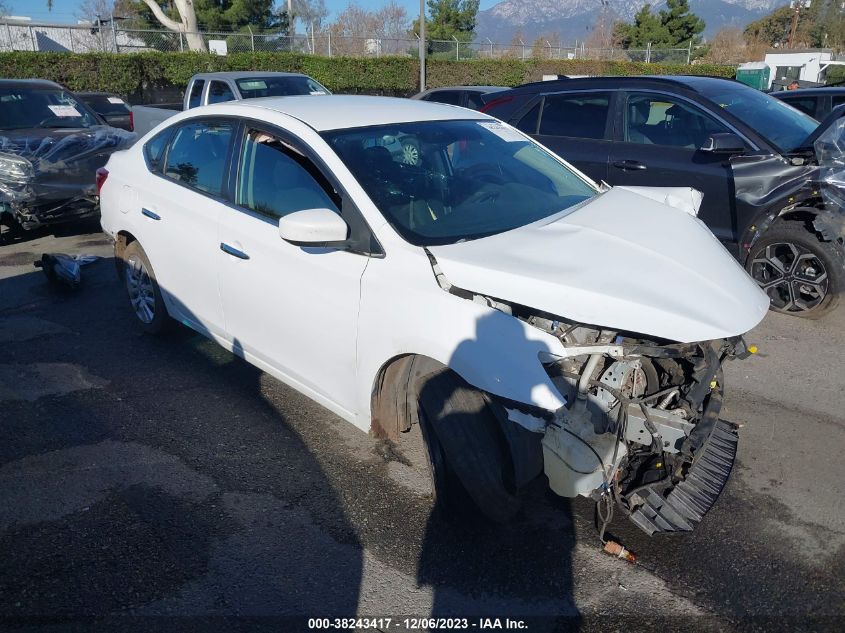 2019 NISSAN SENTRA S - 3N1AB7AP8KY268597