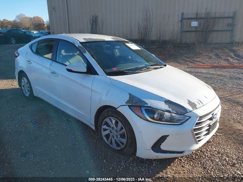 2017 HYUNDAI ELANTRA SE - 5NPD74LF1HH125950