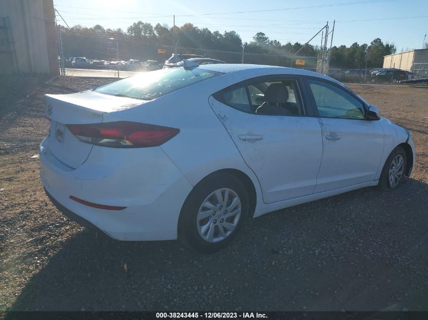 2017 HYUNDAI ELANTRA SE - 5NPD74LF1HH125950