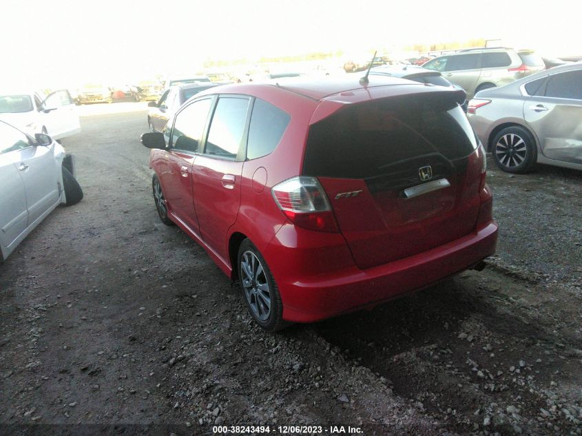 2013 HONDA FIT SPORT - JHMGE8H57DC028265