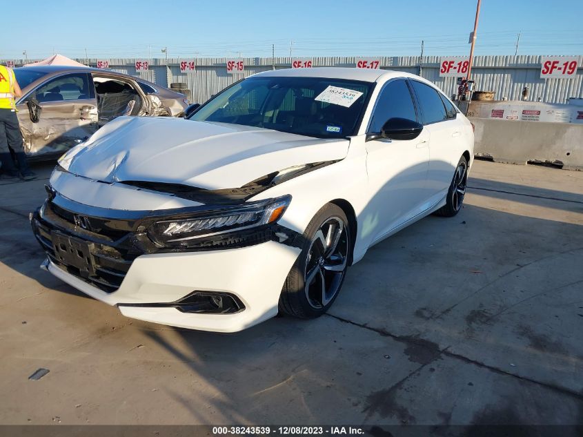 2022 HONDA ACCORD SPORT SE - 1HGCV1F43NA105293