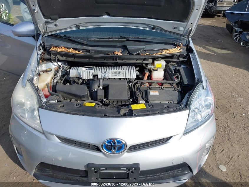 2013 TOYOTA PRIUS - JTDKN3DUXD5673623