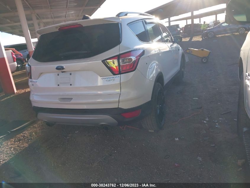 2017 FORD ESCAPE TITANIUM - 1FMCU0J96HUC56478