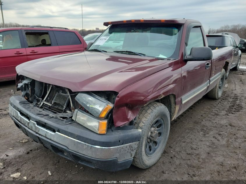 1GCEC14V03E283886 | 2003 CHEVROLET SILVERADO 1500