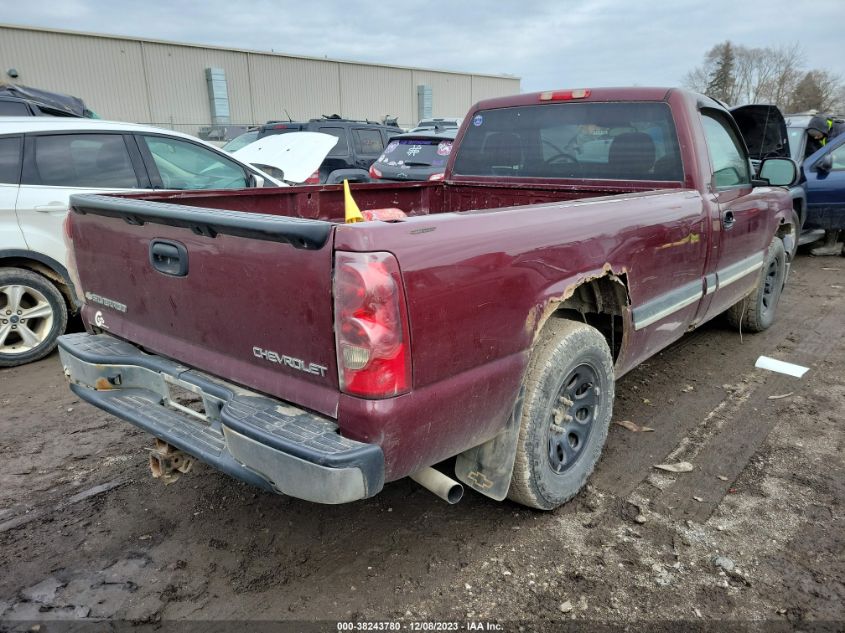 1GCEC14V03E283886 | 2003 CHEVROLET SILVERADO 1500